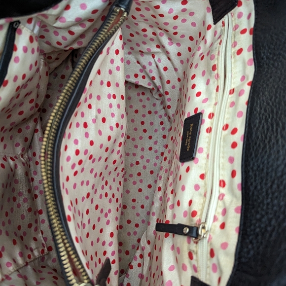 Kate Spade Pebbled Leather Hobo bag black - Picture 4 of 8